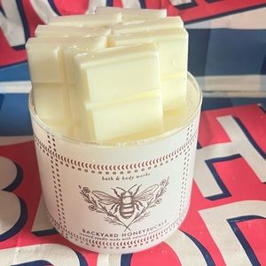 Bath and body works Candle Backyard Honeysuckle Wax Melts